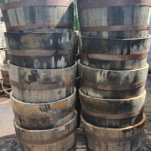 10-17-x-24oak-half-whisky-barrel-planters-delivery-included-1.png Set of 10 Oak Half Whisky Barrel Planters (17" x 24") – Delivery Included - Image 1