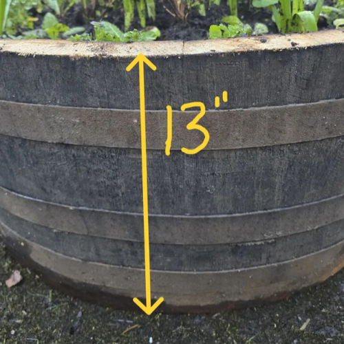 Untitled design (1) 7-Piece Wide Oak Garden Planter Set – 33" W x 13" H - Image 1