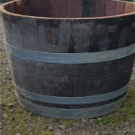 10 Oak Barrel Planters (17"–19" x 27") – Ex-Wine/Madeira Casks | UK Delivery Included - Image 2