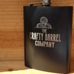 8oz Engraved Stainless Steel Hip Flask – Classic Gift for Any Occasion