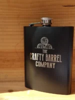 8oz Engraved Stainless Steel Hip Flask – Classic Gift for Any Occasion - Image 2