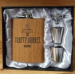 8oz Stainless Steel Hip Flask Gift Set – Perfect for Gifting & Celebrations - Image 2