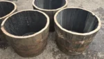 11-Pack of Oak Quarter Cask Barrel Planters (18" x 22") – Delivery Included - Image 2